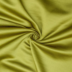 Chartreuse Heavy Satin Fabric by the Yard