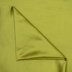 Chartreuse Heavy Satin Fabric by the Yard