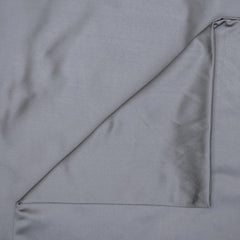 Silver Gray Heavy Satin Fabric by the Yard