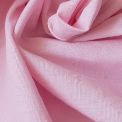 Soft Pink Cotton Linen Fabric
