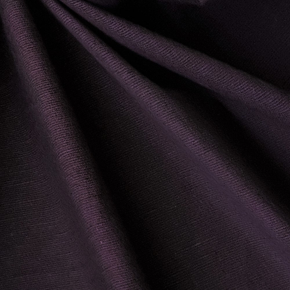Purple Cotton Linen Fabric