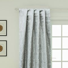 Behind The Web Jacquard Weave 3D Texture Curtain Panels