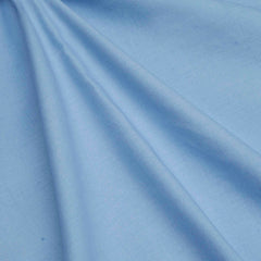 Light Blue Cotton Linen Fabric