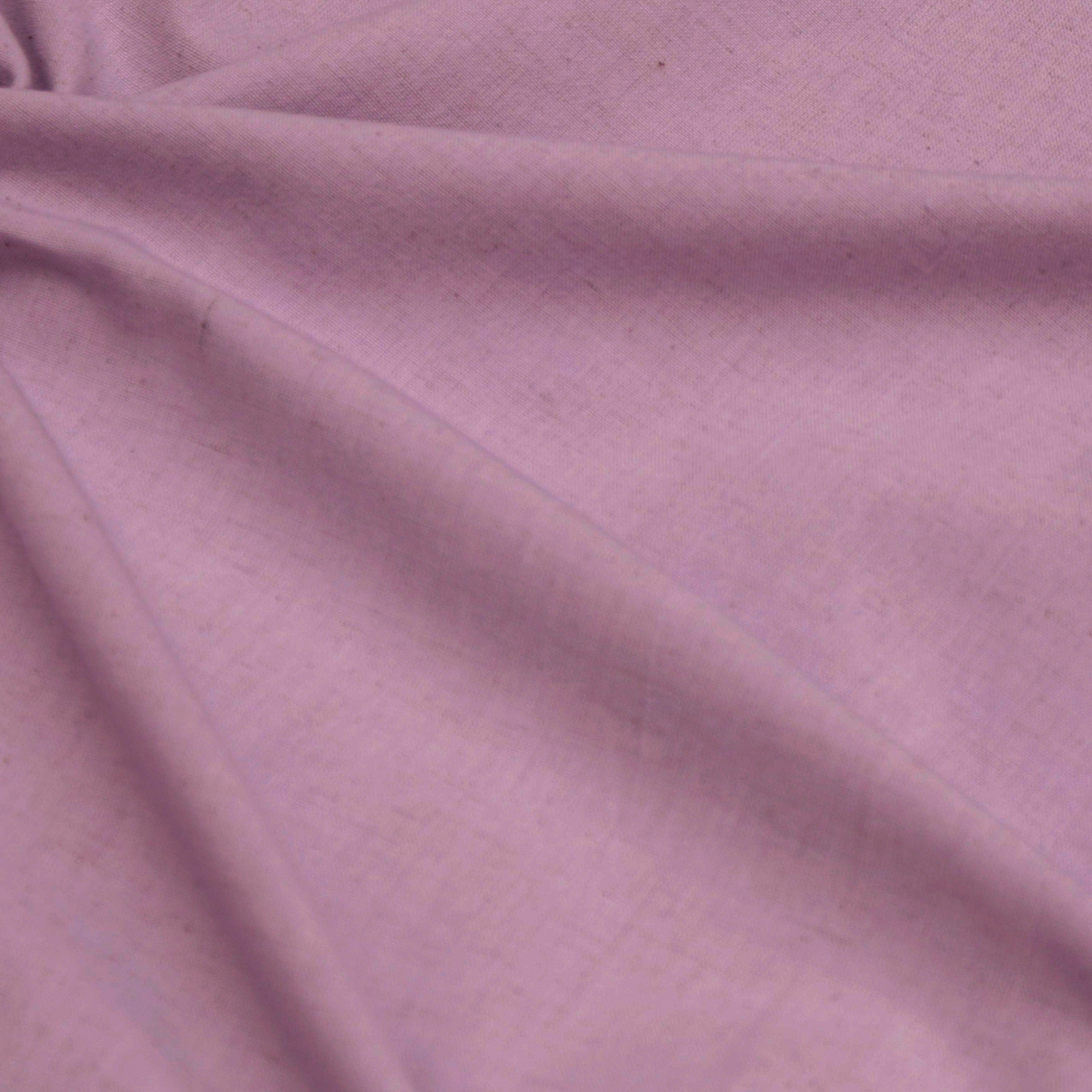 Lilac Cotton Linen Fabric