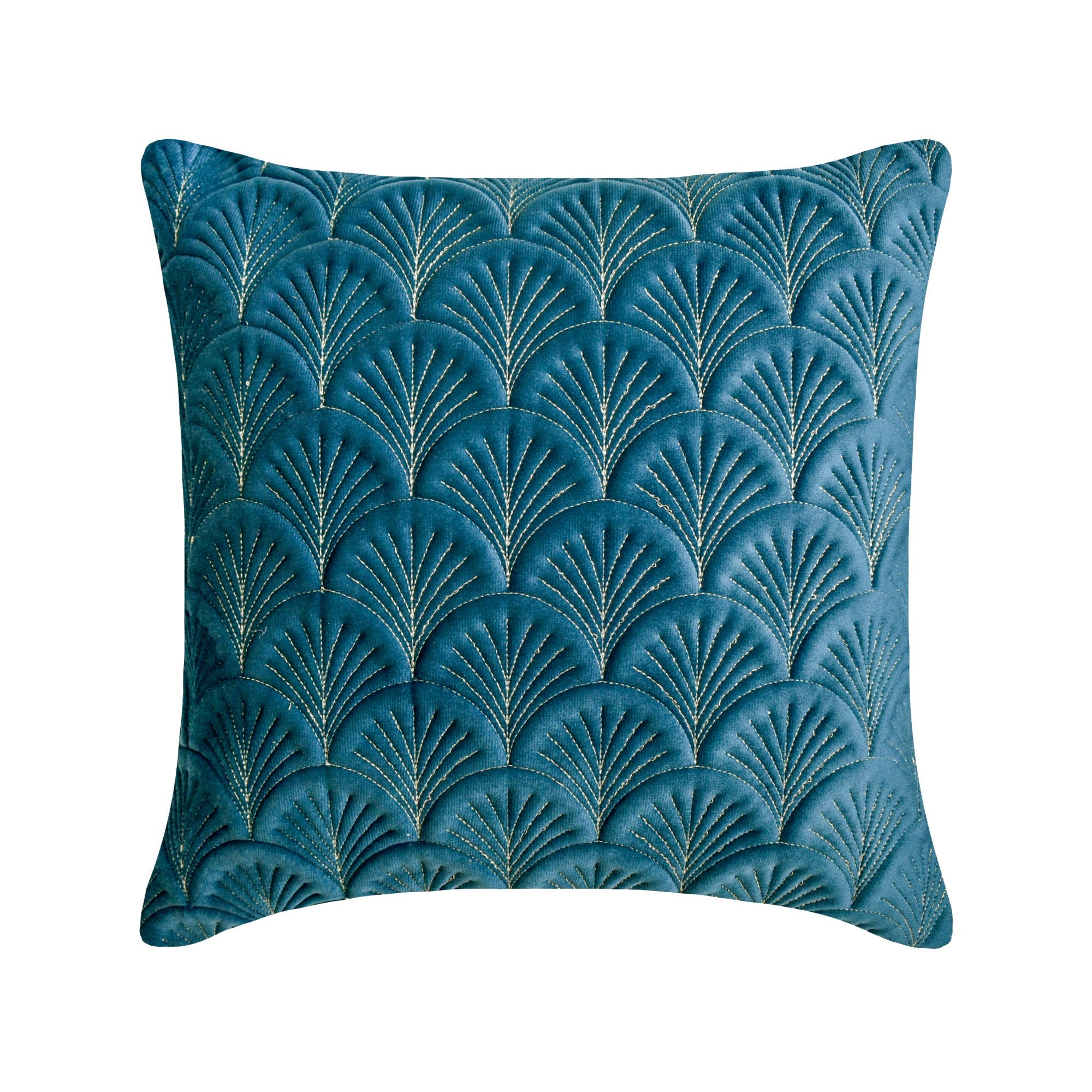 Enchanted Teal Throw Pillow Cover