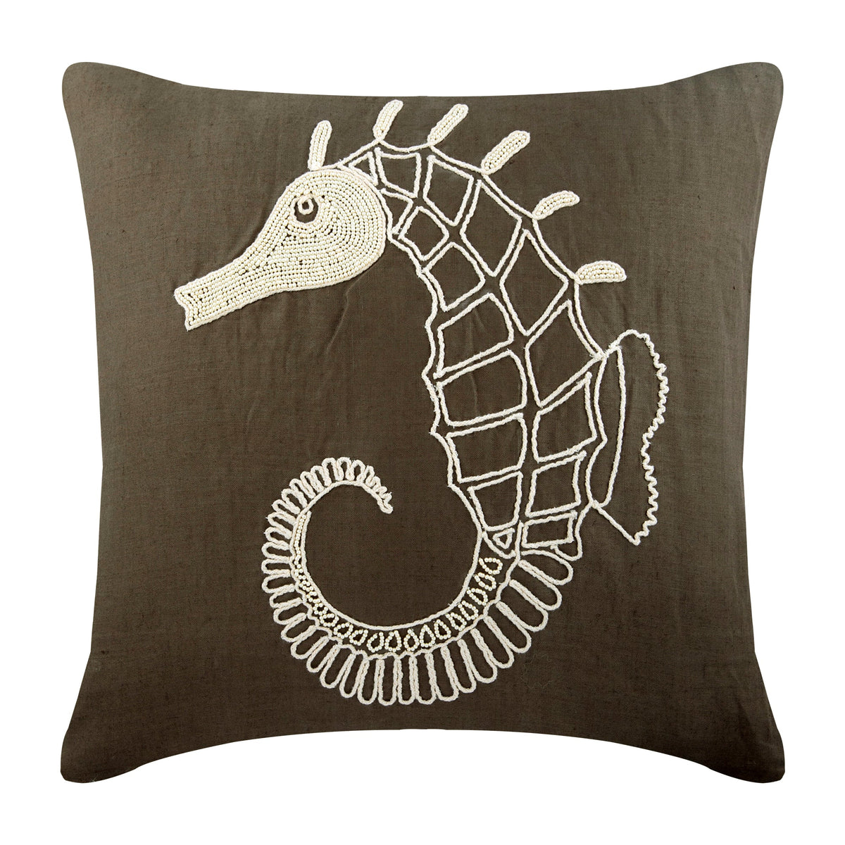 Noble Sea Horse Pillow Cover