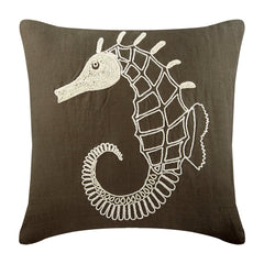 Noble Sea Horse Pillow Cover