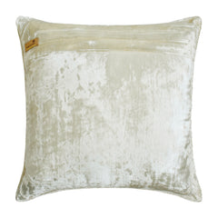 Cayenne Red Scrolls - Cayenne Red Burnout Velvet Decorative Euro Sham