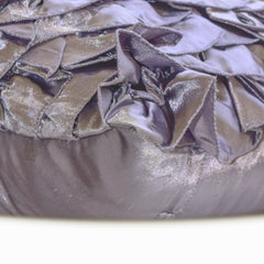 Diamonds N Dreams - Purple Satin Decorative Euro Sham
