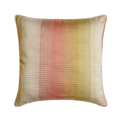 Fairytale - Pink Jacquard Weave Throw Pillow Cover