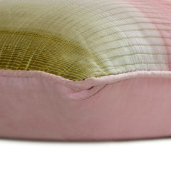 Fairytale - Pink Jacquard Weave Throw Pillow Cover