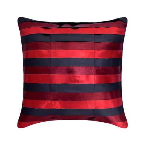 Red Ticking Stripe Throw Pillow Cover 18x18 – Southern Ticking Co.