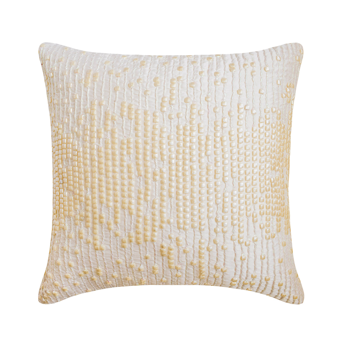 Tits And Bits - Ivory Art Silk Throw Pillow Cover