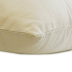 Vintage Ivory Love - Art Silk Ivory Decorative Lumbar Pillow Cover