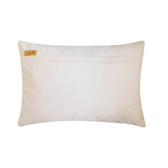 White Harmony - Faux Suede White Decorative Lumbar Pillow Cover