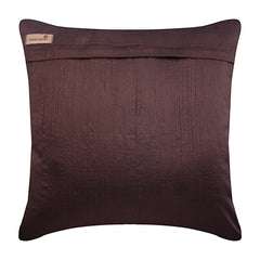 Abstract Thoughts Silk Throw Pillow Cover