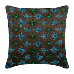 Abstract Thoughts Beaded Throw Pillow Cover