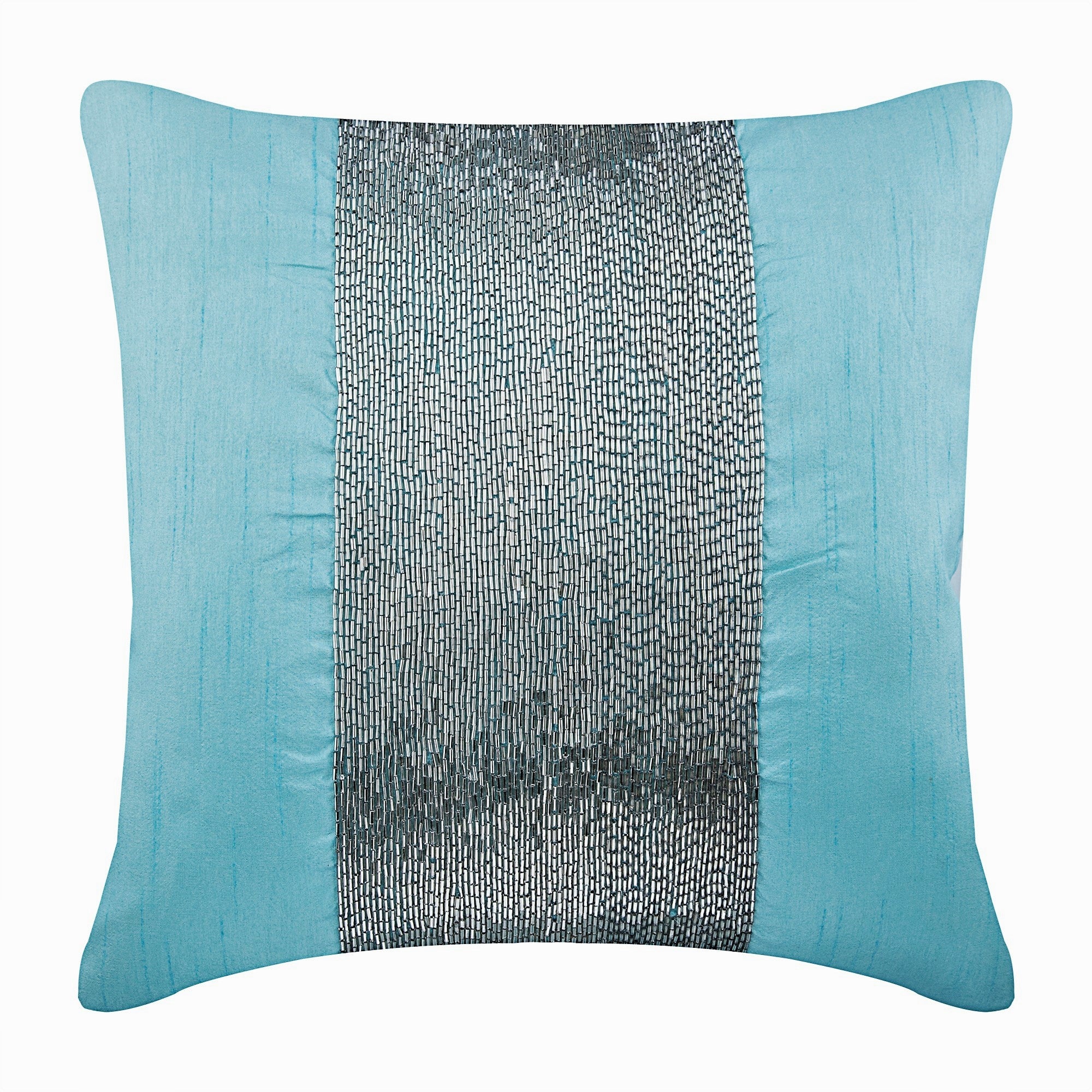 Aqua Center Pillow Cover
