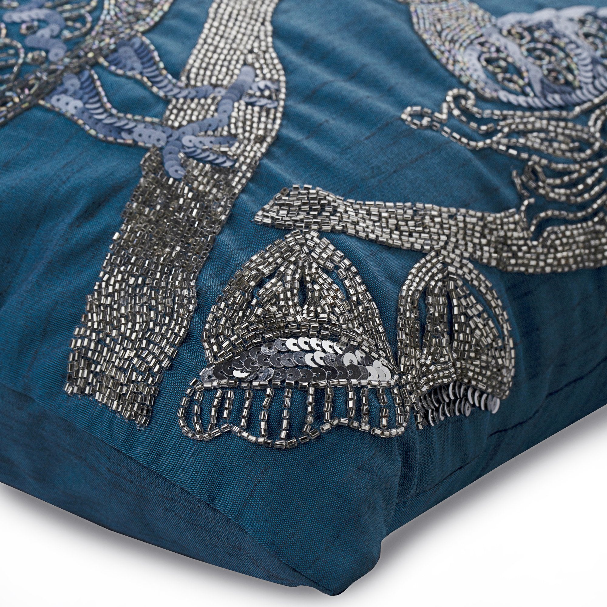 Birdy Love Sequins Decorative Euro Sham