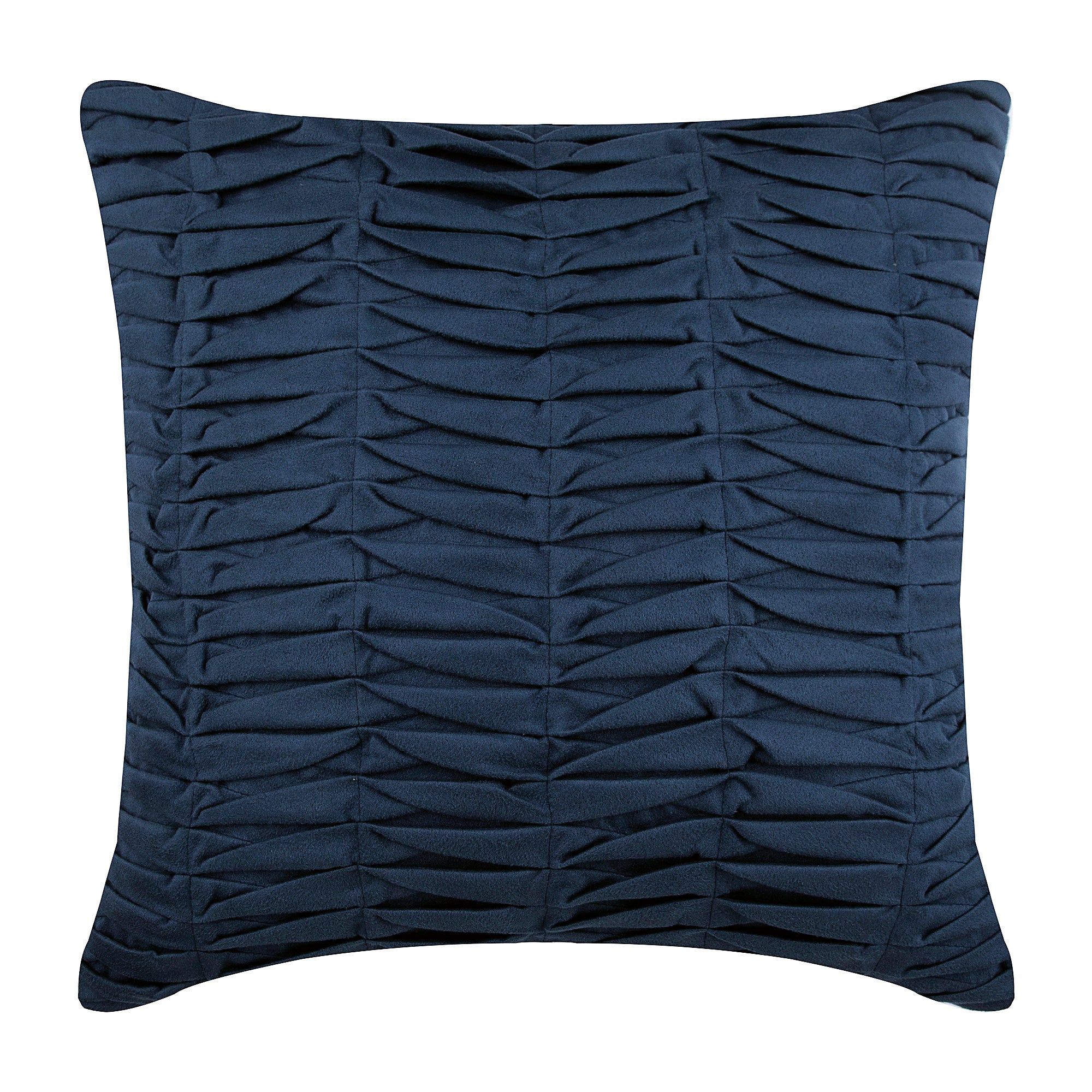 Blue Wind Folds Pillow Cover