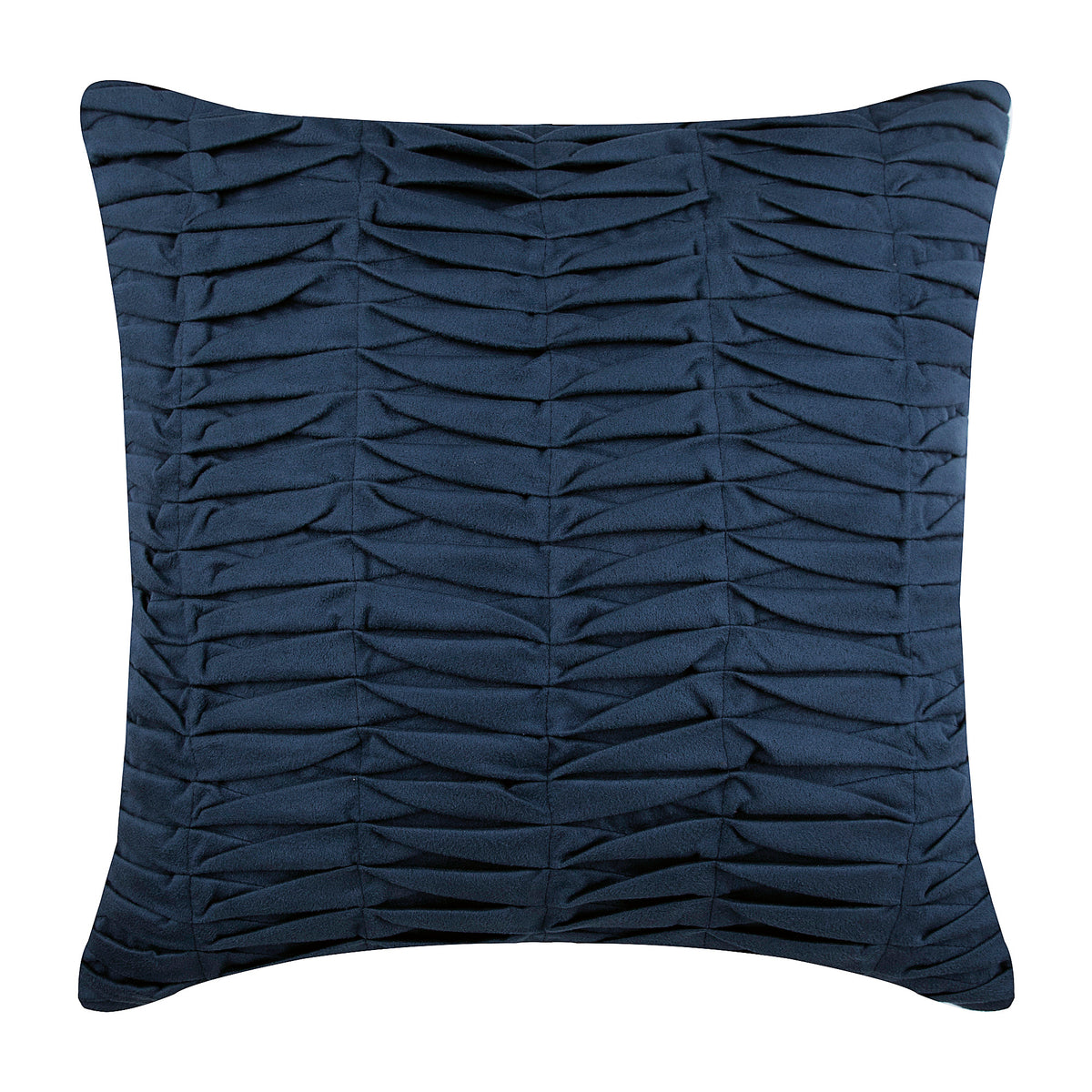 Blue Wind Folds Pillow Cover