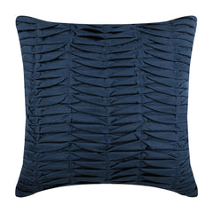 Blue Wind Folds Pillow Cover