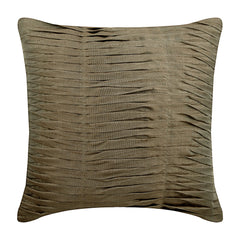 Champagne Brown Waves Euro Sham