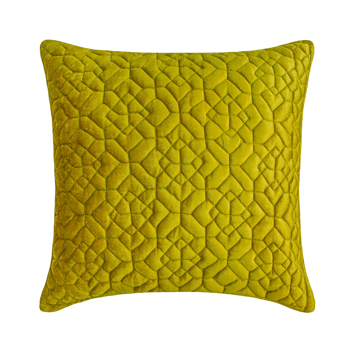 Chartreuse Liqueur - Green Velvet Throw Pillow Cover