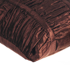 Chocolate Brown Beauty - Chocolate Brown Velvet Throw Pillow Cover