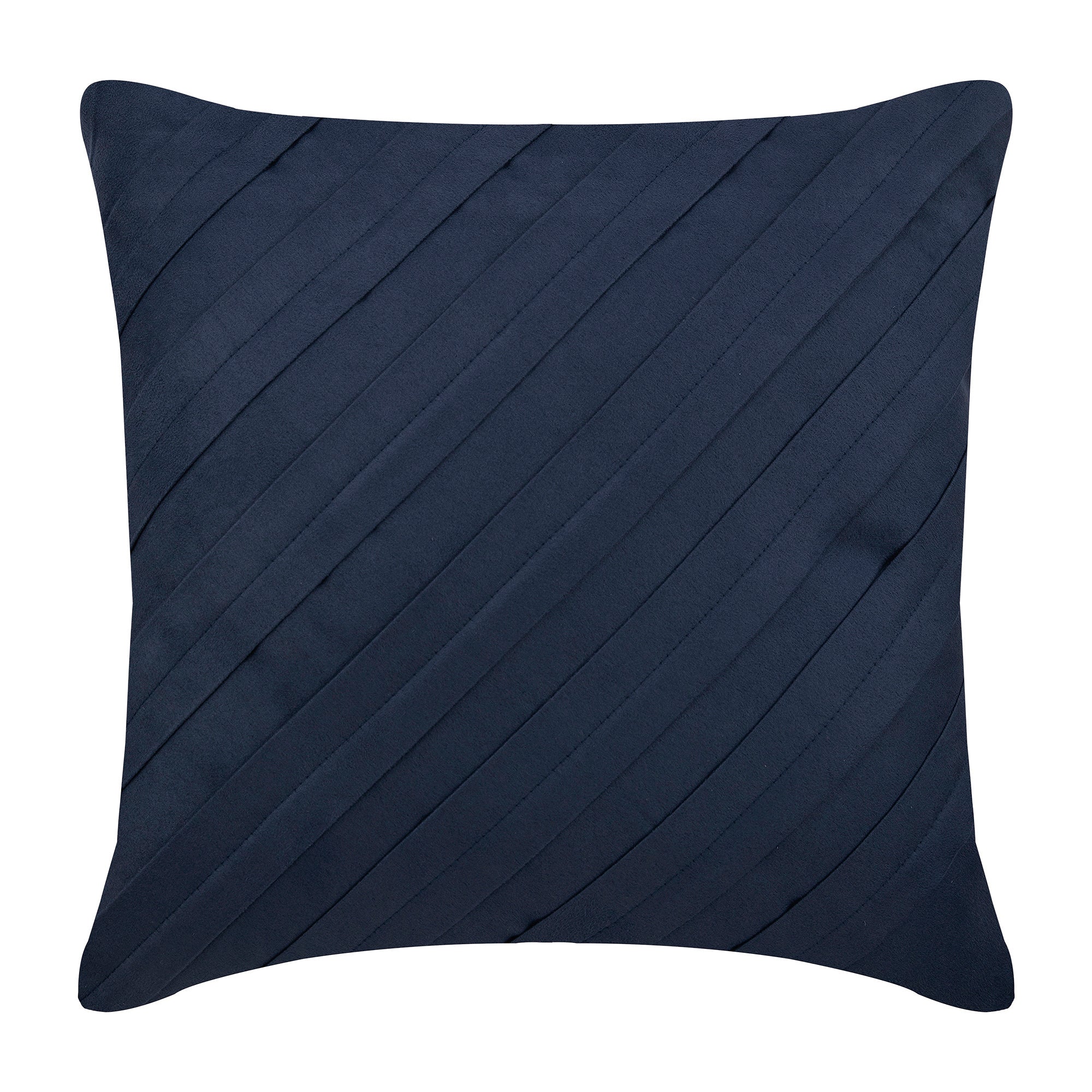 Contemporary Navy Pillow Cover