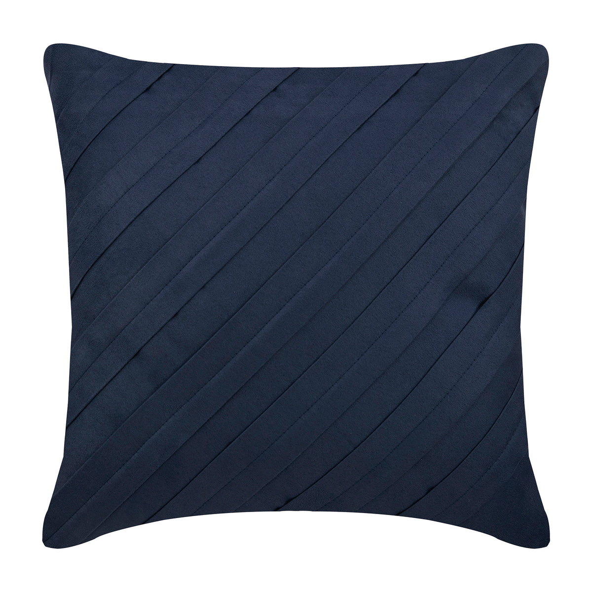 Contemporary Navy Pillow Cover