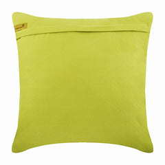 Crystal Lady - Apple Green Suede Decorative Euro Sham