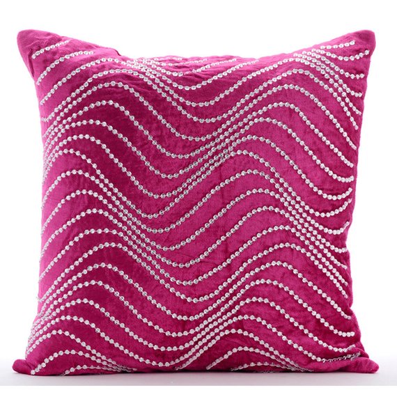 Crystal Twist Pillow Cover