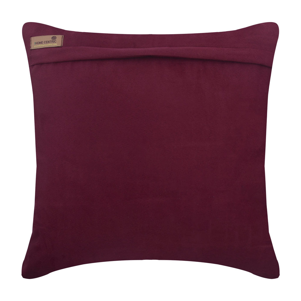 Burgundy euro on sale pillow shams