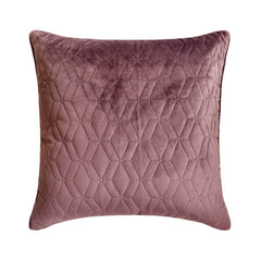 Diamond Purple - Purple Velvet Throw Pillow Cover