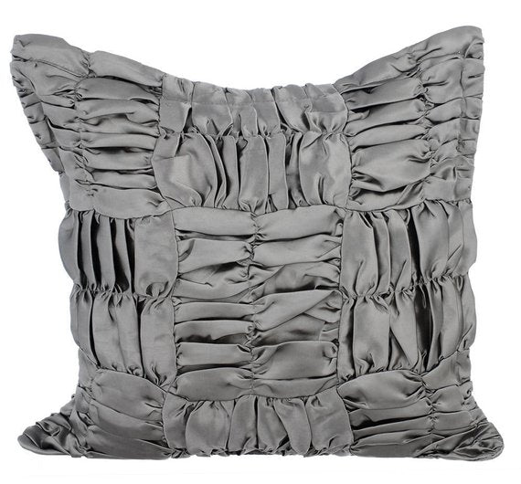 Dreamy Grey Pillow Cover