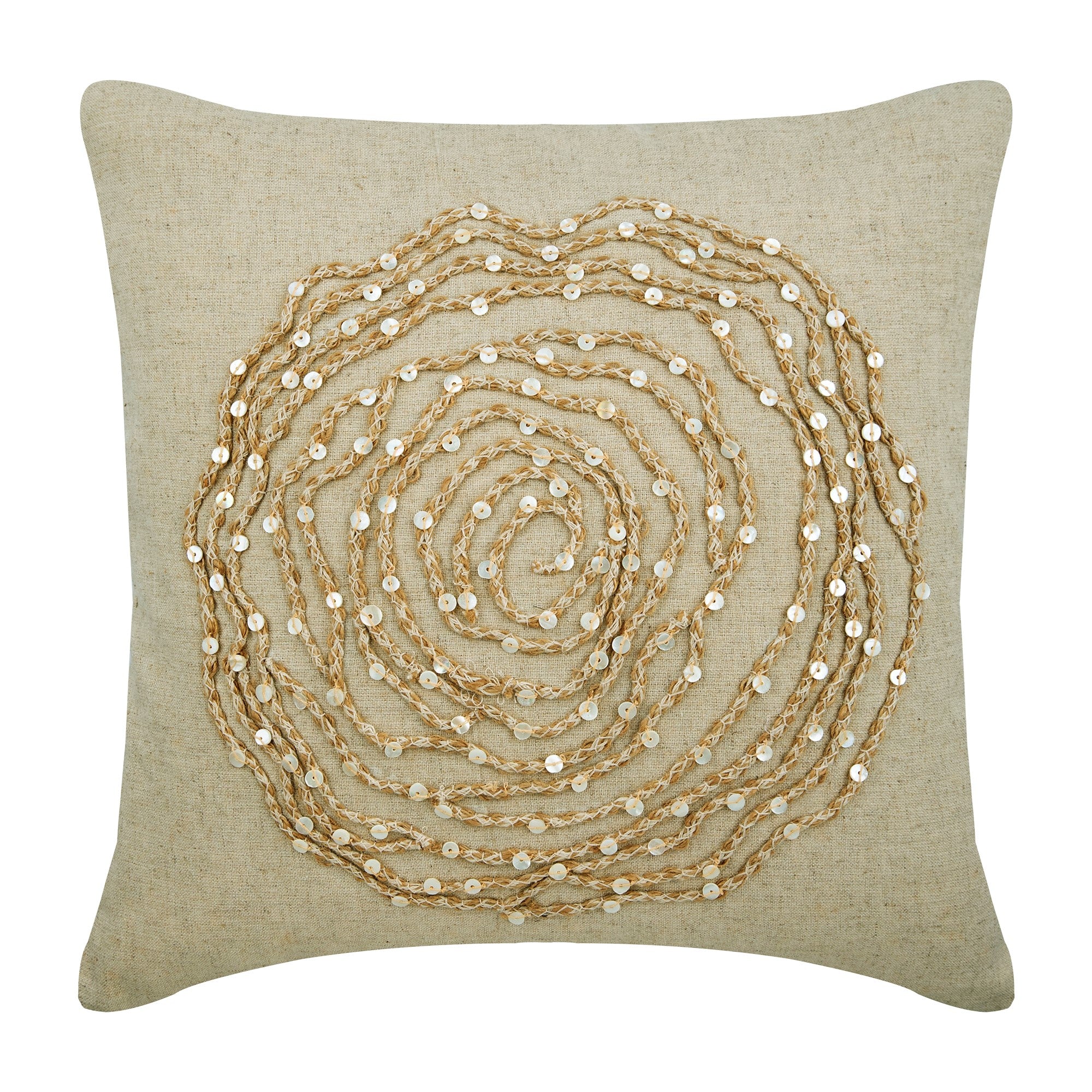 Earthy Rose Pillow Cover