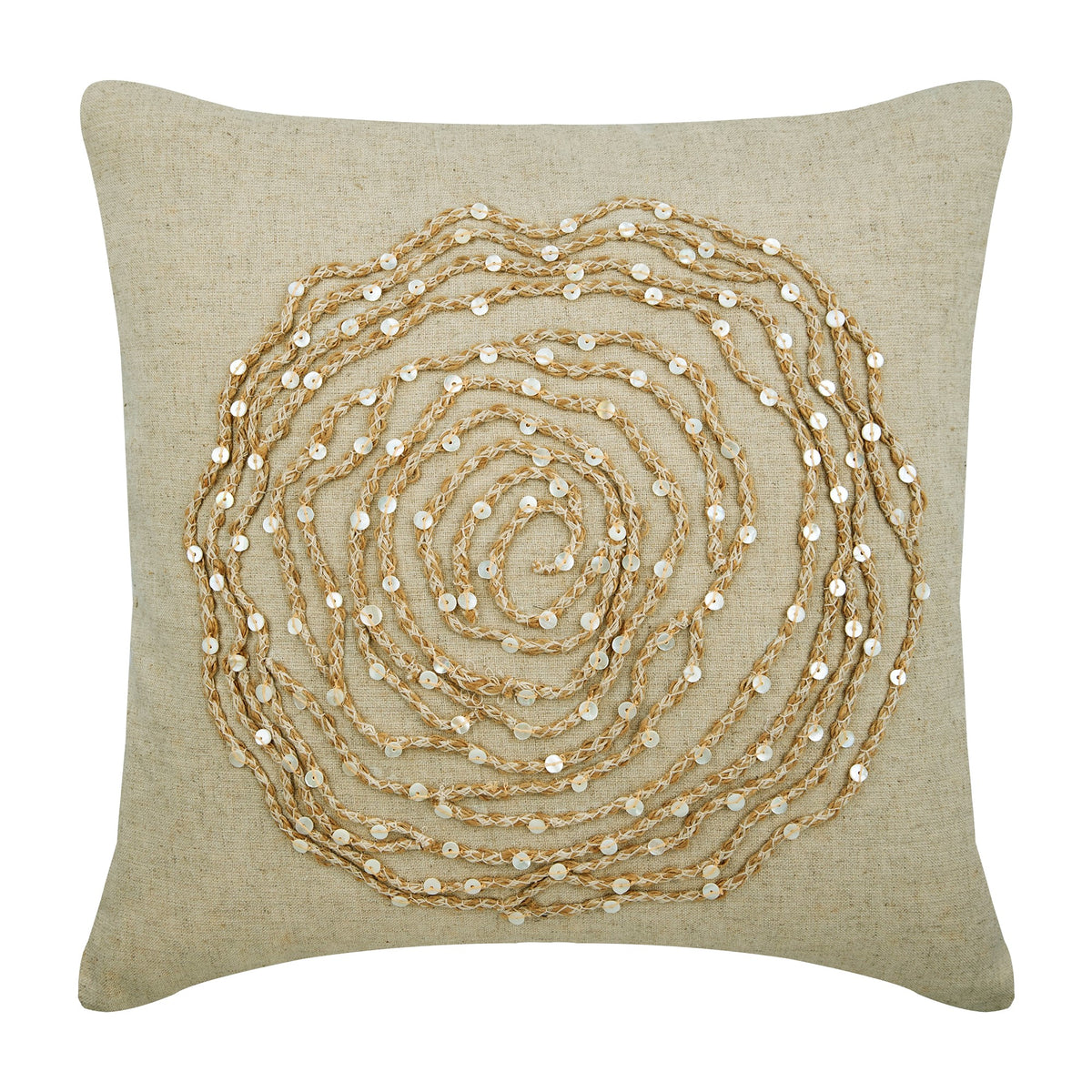 Earthy Rose Pillow Cover