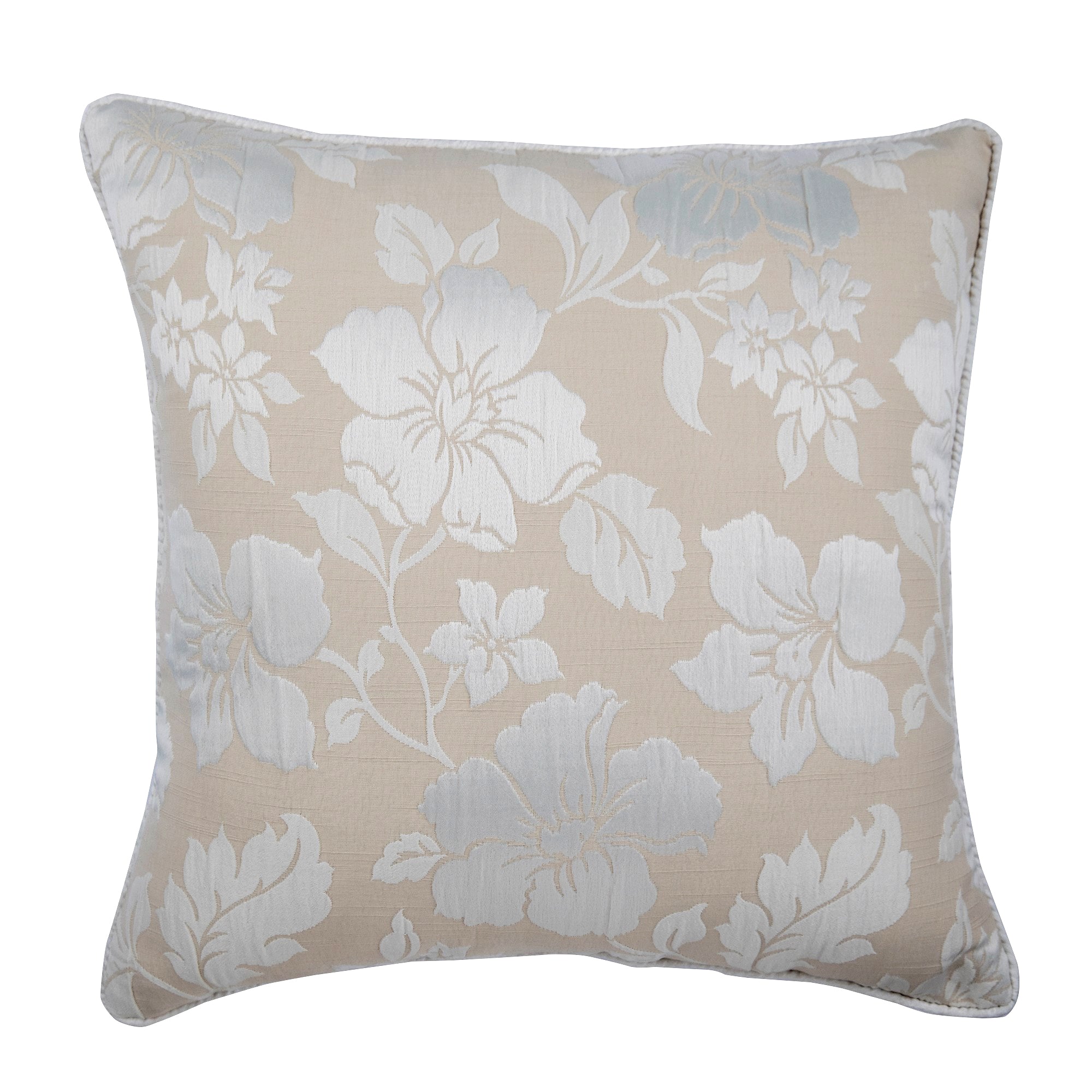 Floral Lady Pillow Cover