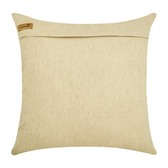 Foil Maple - Gold Faux Leather Decorative Euro Sham