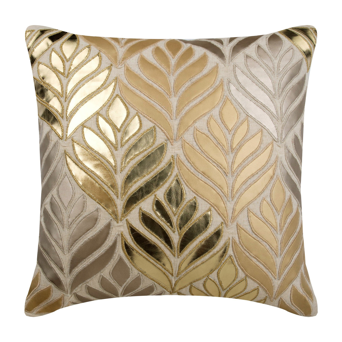 Foil Maple Pillow Cover