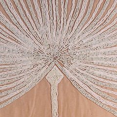 Fragrant Dream - Beige Cotton Linen Decorative Euro Sham