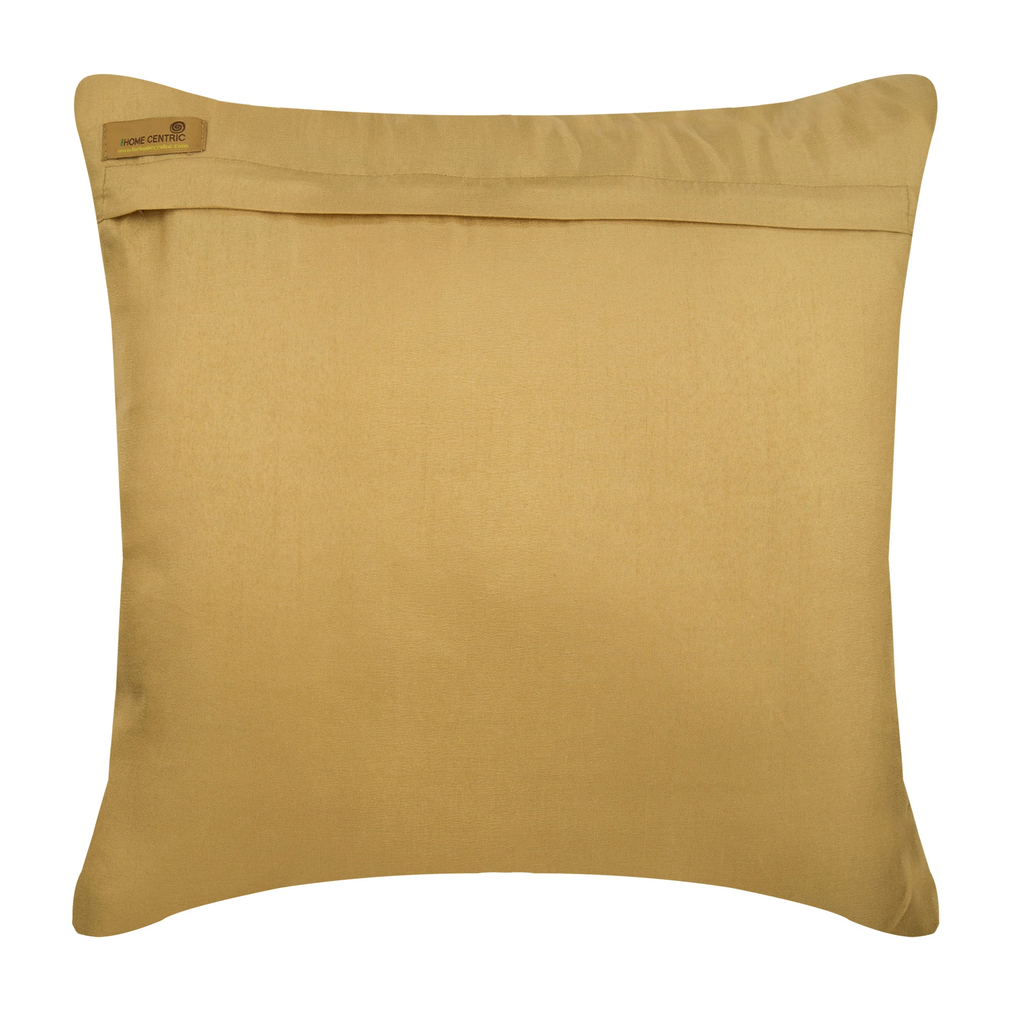 Gold Blossomings Throw Pillow Cover
