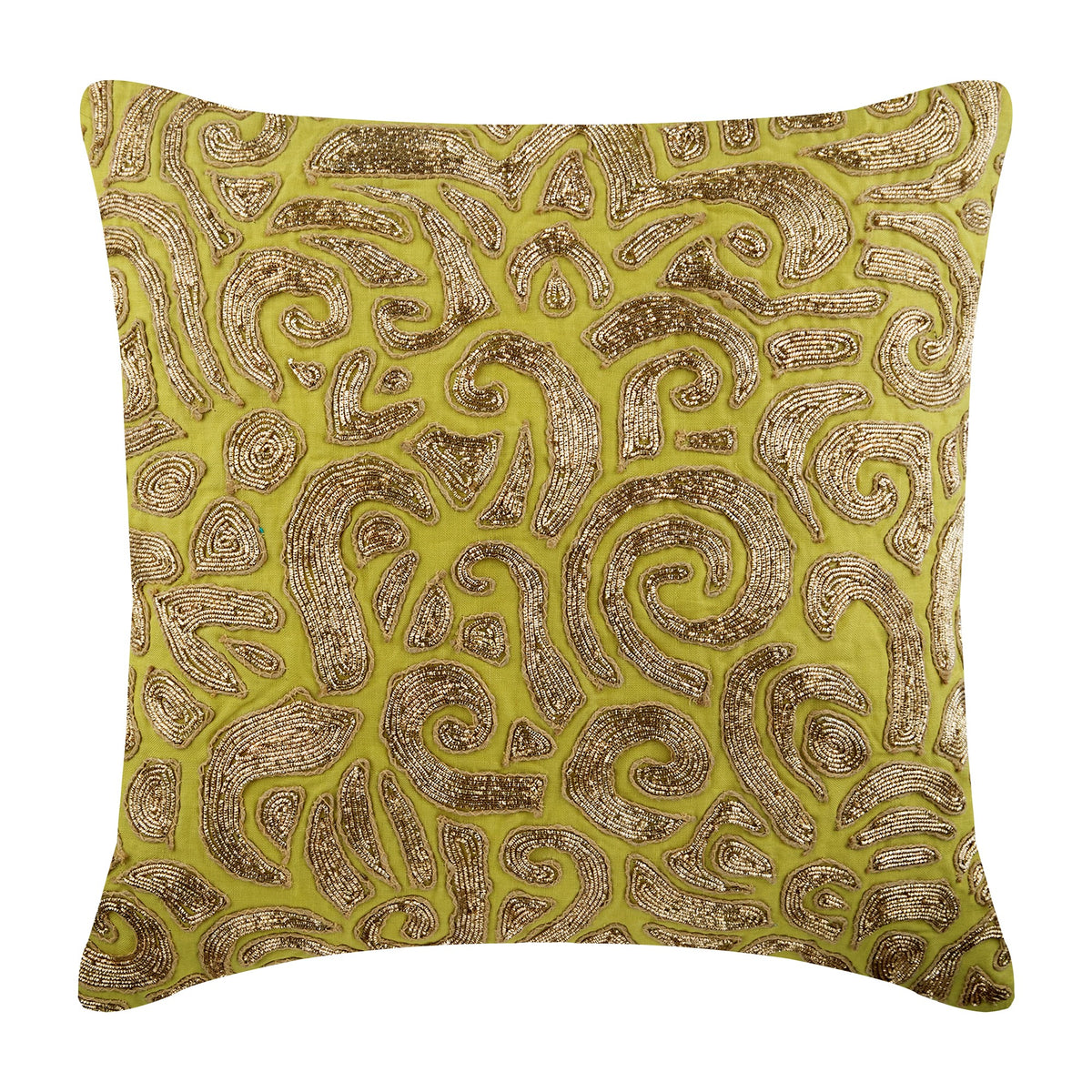Gold Carnival Pillow Cover