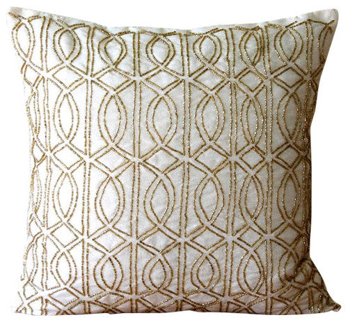 Gold Taj Pillow Cover