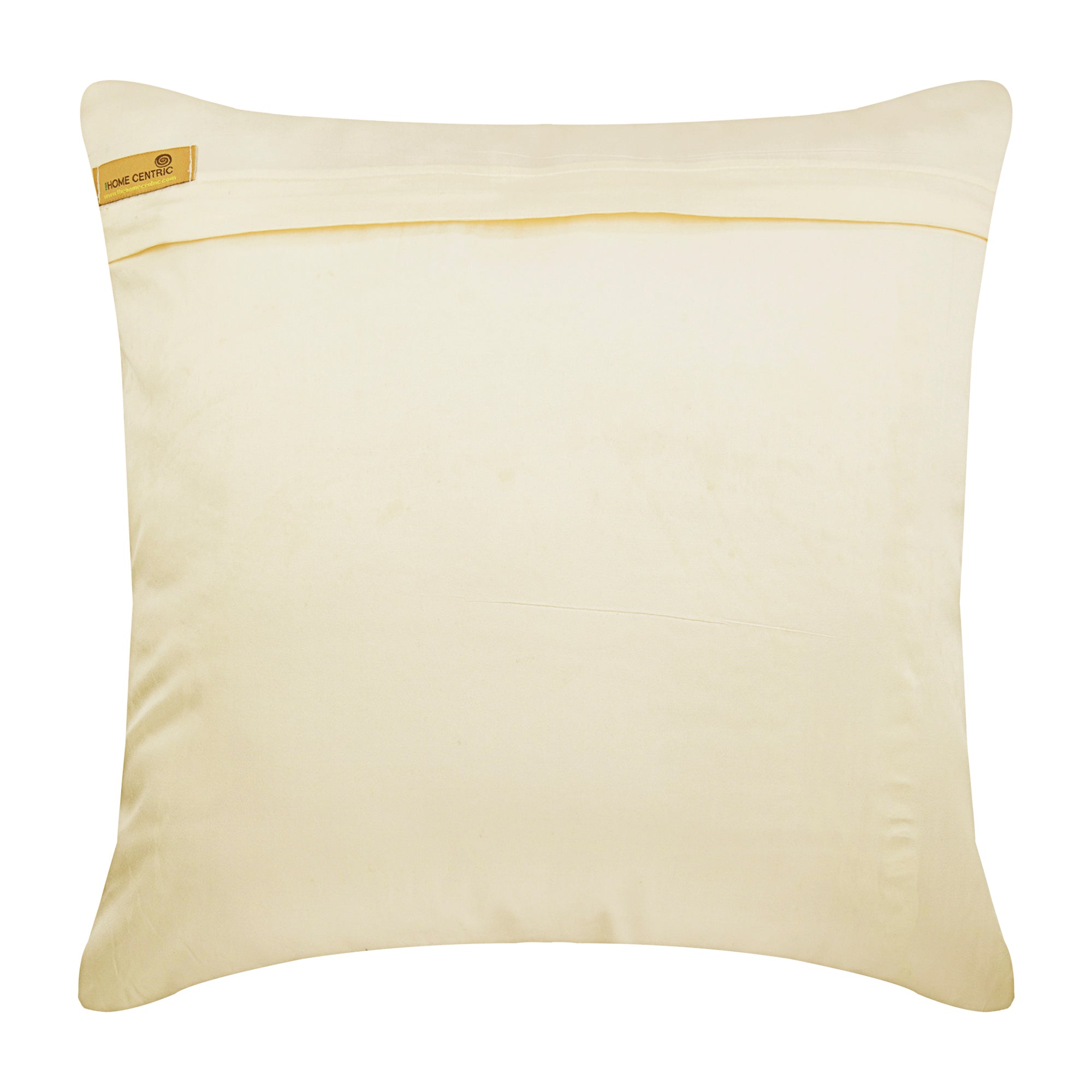 Golden Drops Textured Throw Pillow Cover