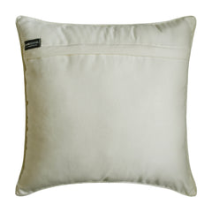 Gold Festive - White Velvet Decorative Euro Sham