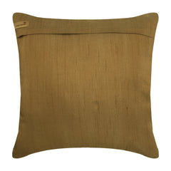 Green Lotus Embroidery Decorative Euro Sham