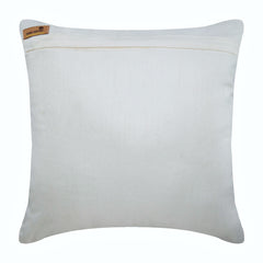 Grey Scattered Floral - Silver Cotton Linen Decorative Euro Sham