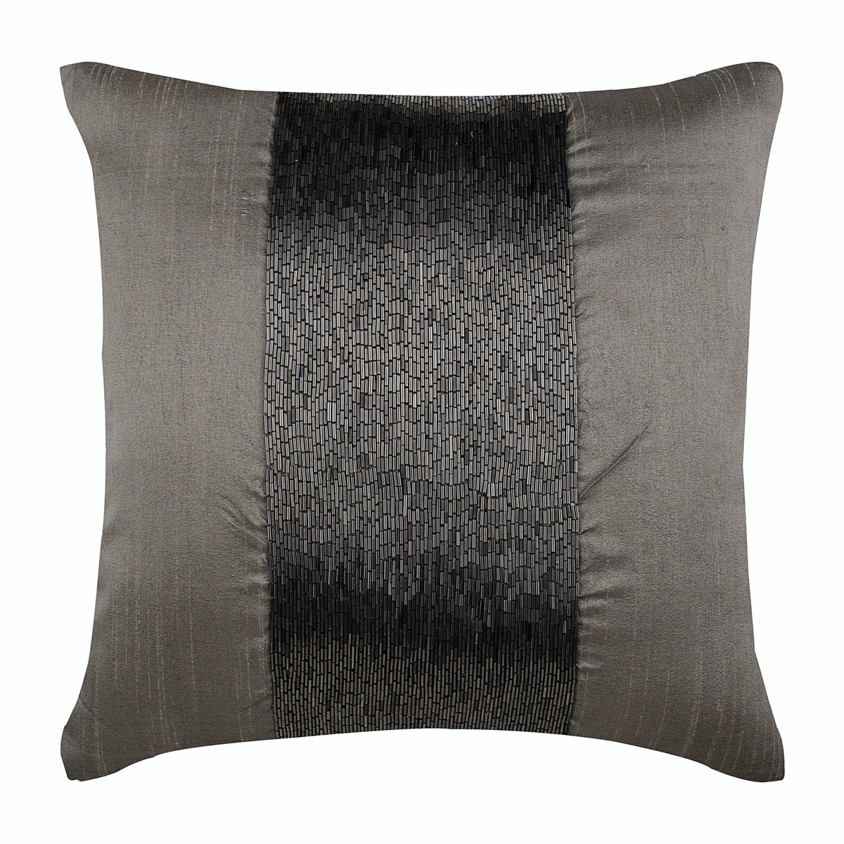 Gunmetal Center Pillow Cover